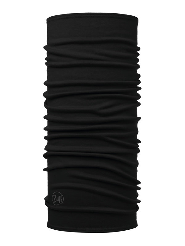 Buff Wool Midweight - solid black