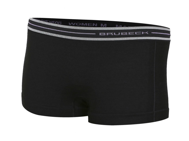 Brubeck Active Wool boxerky dámské BX10860 černá - L