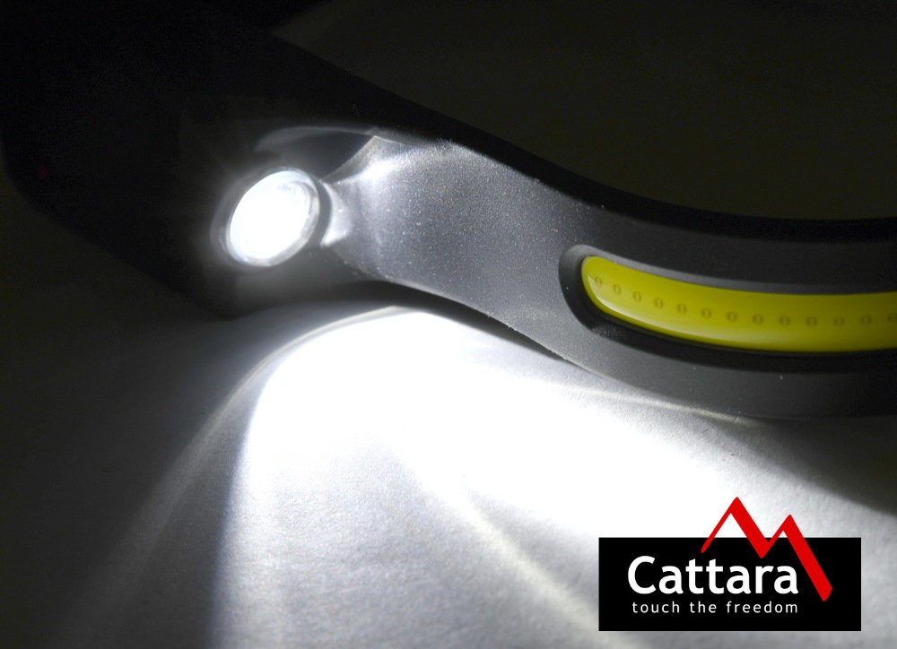 Cattara Sensor Strip nabíjecí čelovka 350 lm