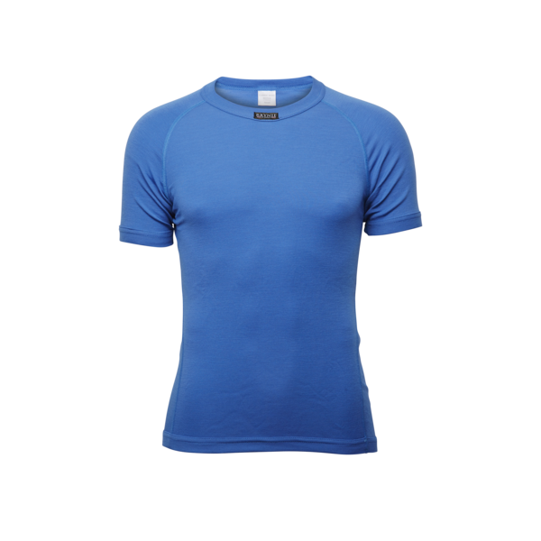 BRYNJE Classic Wool T-shirt modré - L