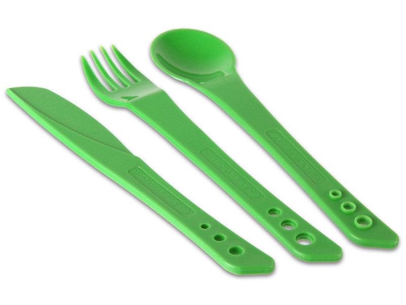 Lifeventure Ellipse Cutlery green
