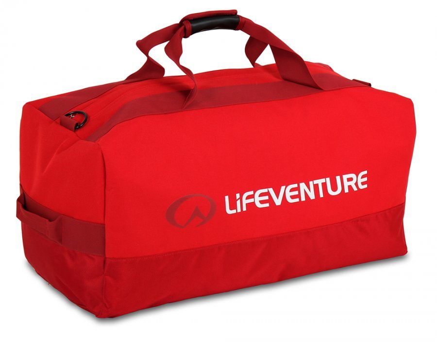 LifeVenture Expedition Duffle 100l red