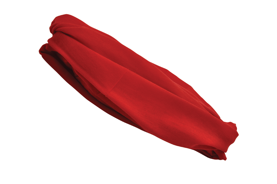 Multifunkční šátek baladéo - červená