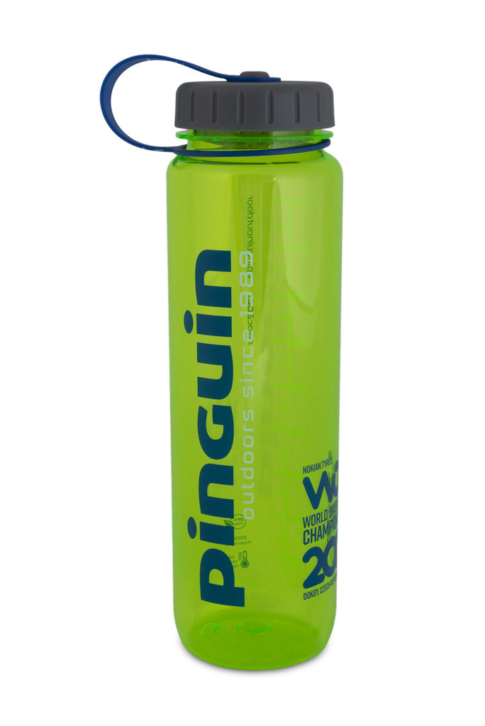Pinguin Tritan bottle Slim 1l - green