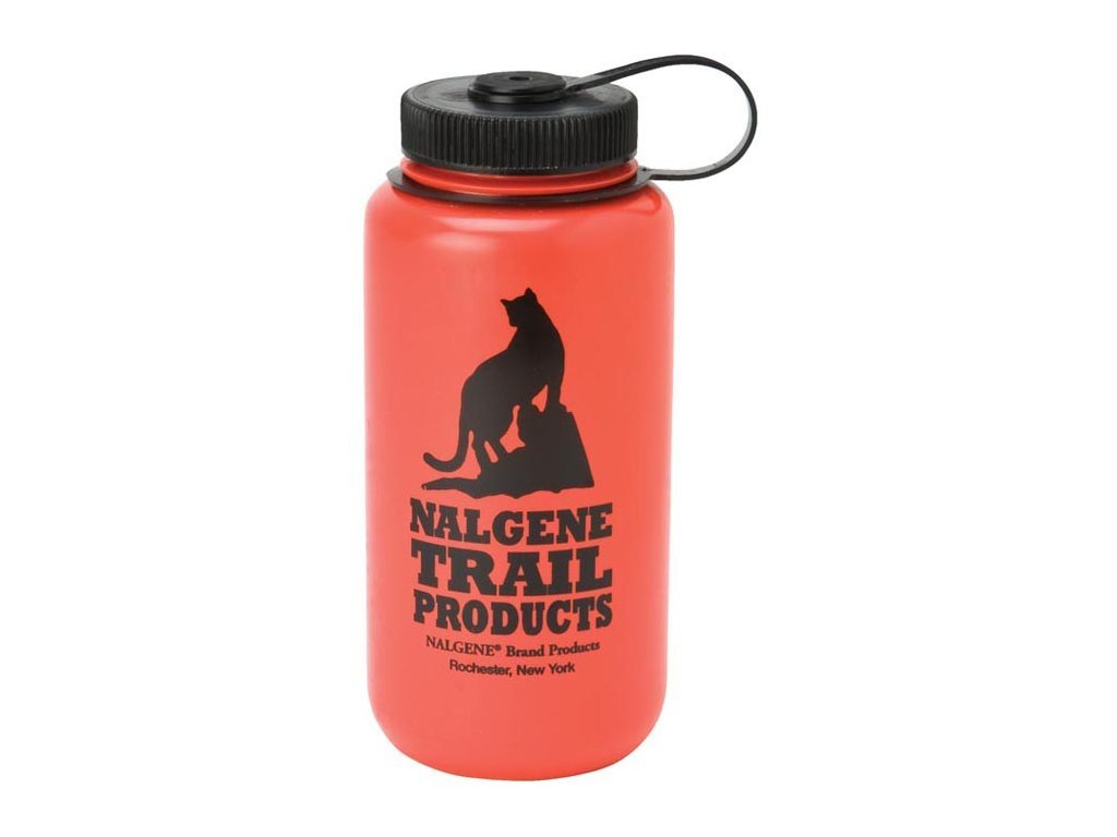 Nalgene Wide Mouth Ultralight Cat logo 1000 ml - red