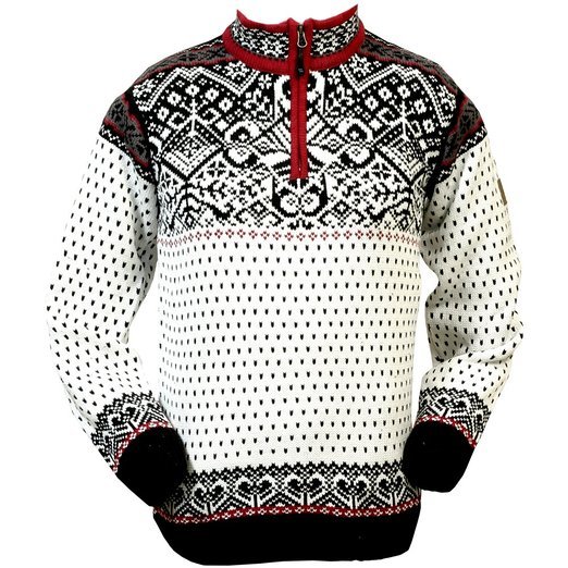 ICEwear Baldur norský svetr bílý - L