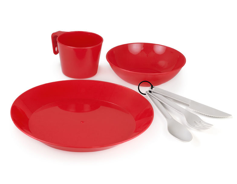 GSI Cascadian 1 person Table Set - red