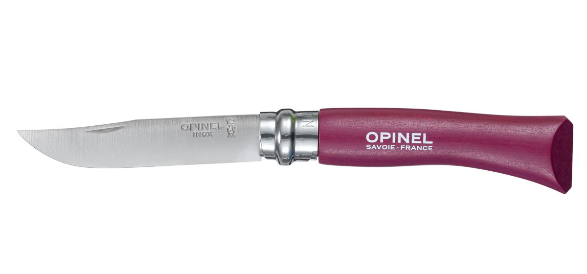 Opinel VR No.07 Inox Trekking - plum