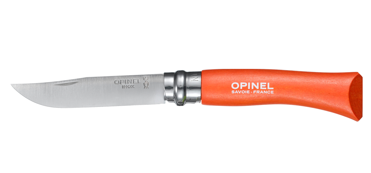 Opinel VR No.07 Inox Trekking - tangerine