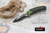 Cattara nůž Cobra černá/zelená