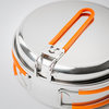 GSI Outdoors Glacier Stainless 1 Person Mess kit