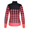 Kilpi Merano W dámské tričko s dlouhým rukávem růžová/černá