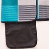 Yate fleecová pikniková deka s PEVA fólií modrá/šedá