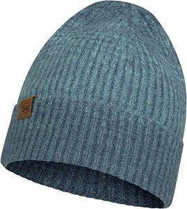 Buff Knitted Hat Marin denim