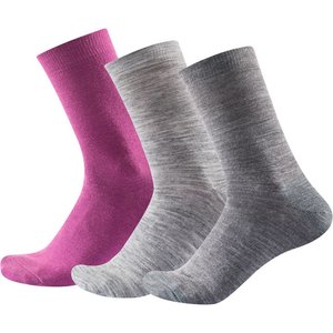 Devold Daily Light Sock 3PK 36 - 40 anemone mix