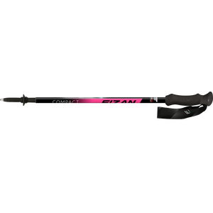 Fizan Compact trekové hole pink