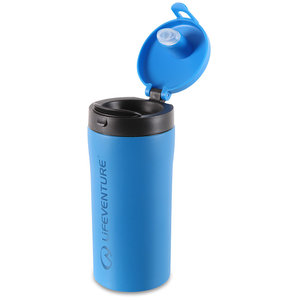 Lifeventure Thermal Mug Flip Lock blue