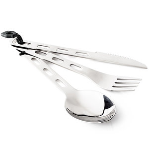 GSI Glacier Stainless 3 pc ring cutlery set