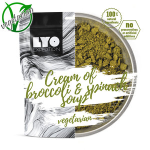 LYOfood krémová brokolicová polévka se špenátem