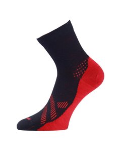 Lasting FWT 993 merino ponožky černá/červená