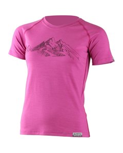 Lasting Hila 4848 dámské merino triko růžová