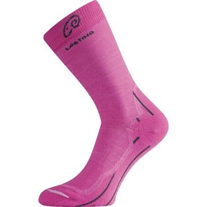 Lasting ponožky Merino WHI 408 růžová