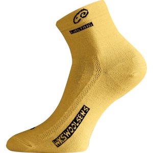 Lasting WKS 640 merino ponožky žlutá