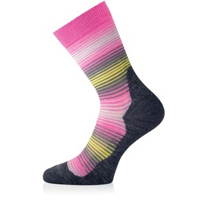 Lasting ponožky merino WLG 445 růžová