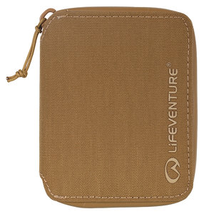 Lifeventure RFiD Protected Bi-Fold wallet Recycled mustars
