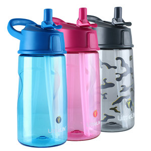 Littlelife Flip Top Water Bottle