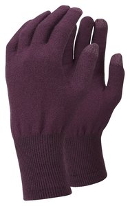 TrekMates Merino Touch Screen rukavice purple