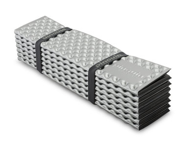 Pinguin Fold ALU mat skládací karimatka stříbrná/černá
