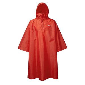 TrekMate DeLuxe poncho red