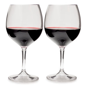 GSI Outdoors Nesting Red Wine Glass set