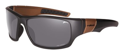 Relax Hibernia R5384J sportovní sluneční brýle černá/bronzová