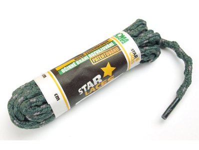 Proma Star Laces Slim 140 cm šedá/světle šedá