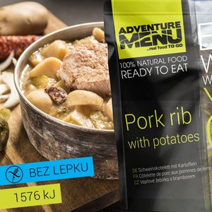 Adventure Menu Vepřové žebírko s bramborem 400 g