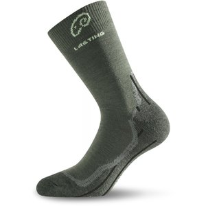 Ponožky Lasting Merino WHI 620 zelená