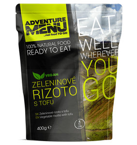 Adventure Menu Zeleninové rizoto s tofu 400 g