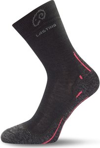 Lasting ponožky Merino WHI 900 černá